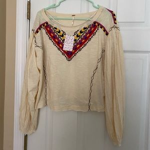 NWT Free People flowy top size large